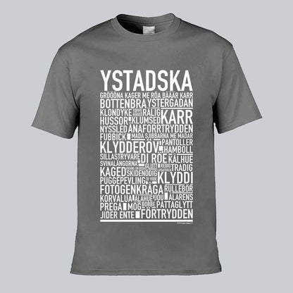 Ystadska Dialekt Text T-shirt