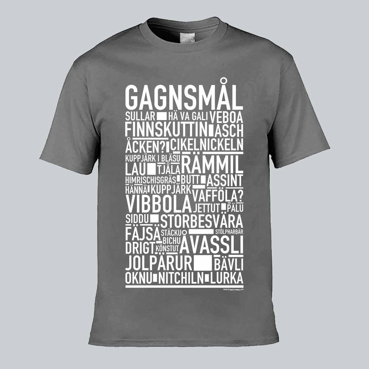 Gagnsmål Dialekt Text T-shirt