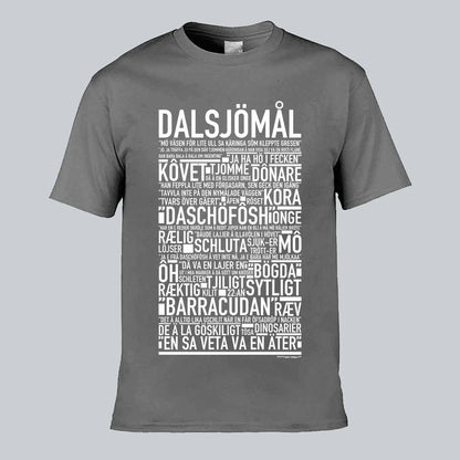 Dalsjömål Dialekt Text T-shirt