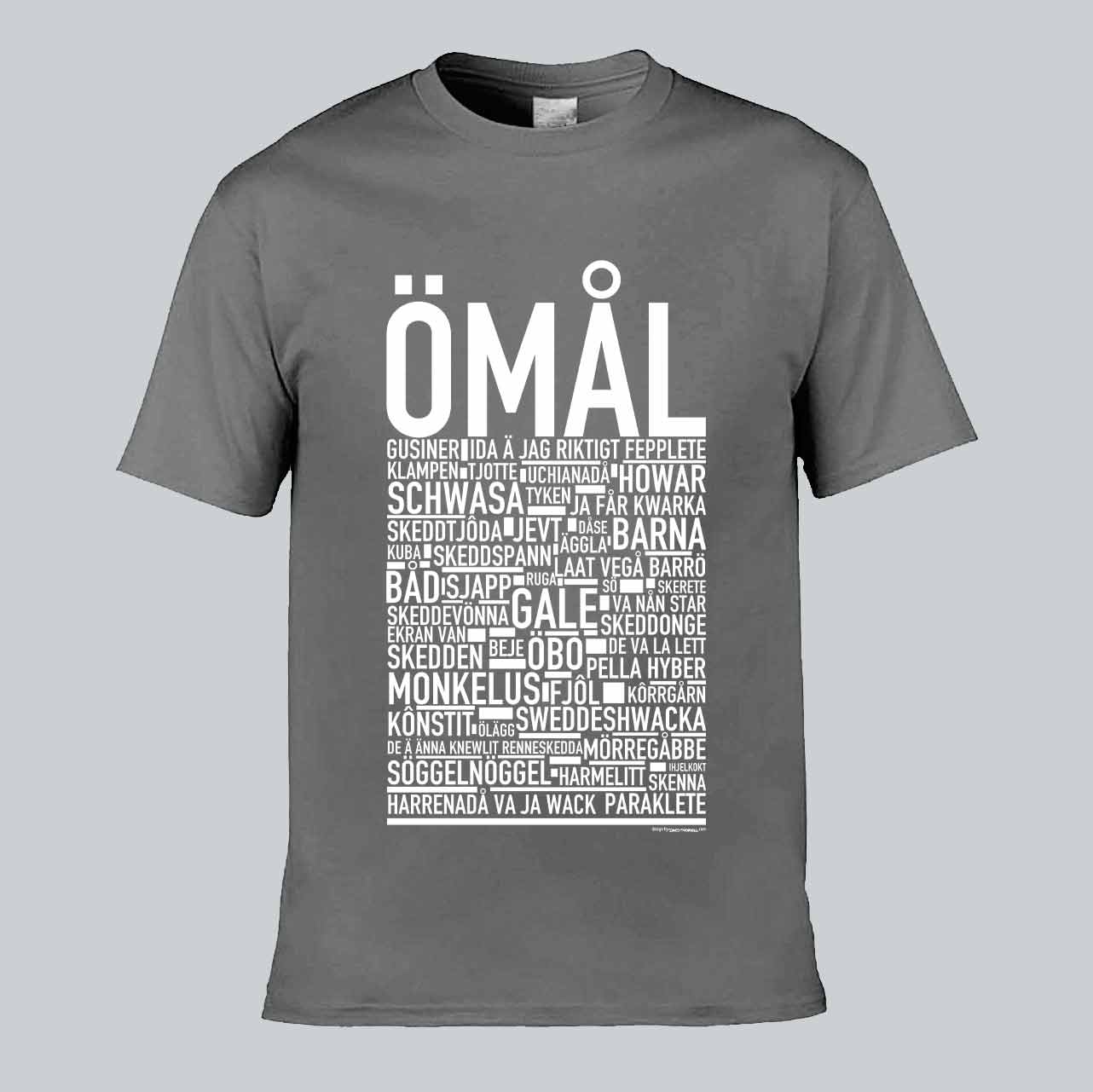 Ömål Dialekt Text T-shirt
