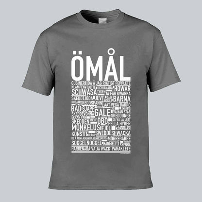 Ömål Dialekt Text T-shirt