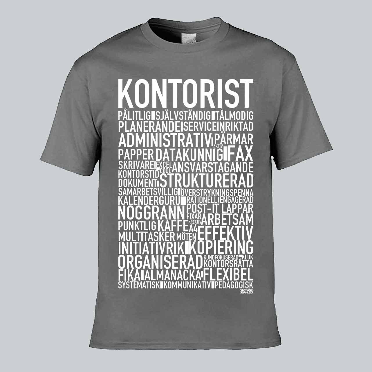Kontorist Text T-shirt