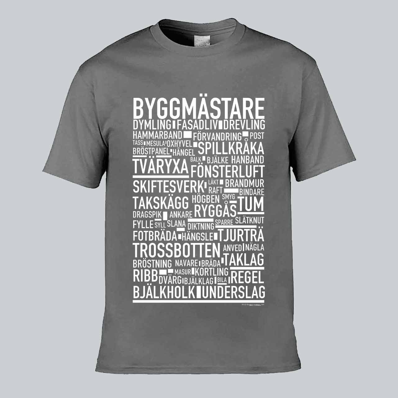 Byggmästare Text T-shirt