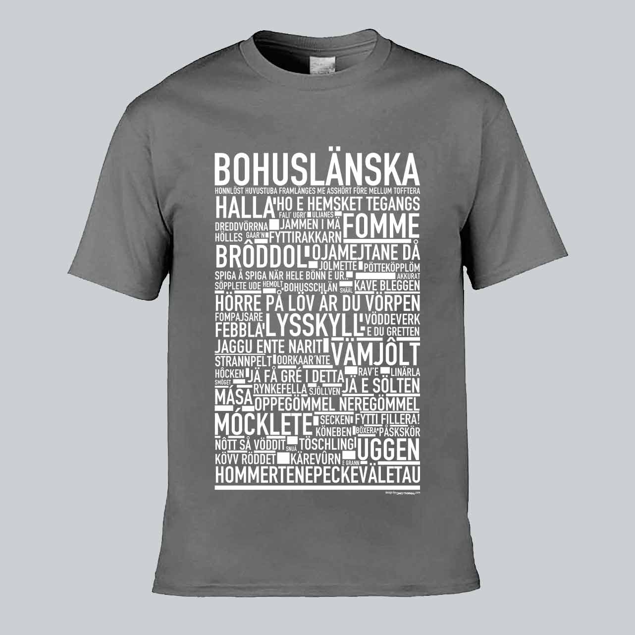 Bohuslänska Dialekt Text T-shirt