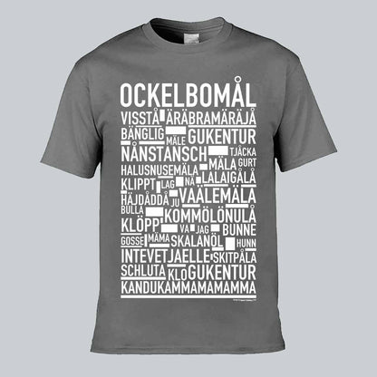 Ockelbomål Dialekt Text T-shirt
