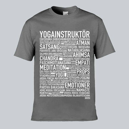 Yogainstruktör Text T-shirt