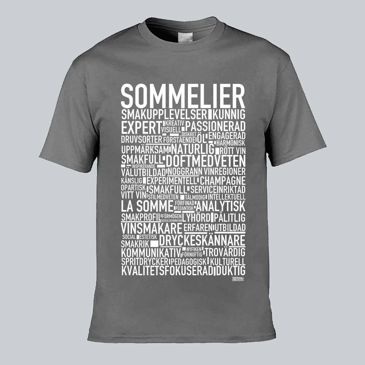 Sommelier Text T-shirt