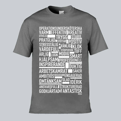 Operationsundersköterska Text T-shirt