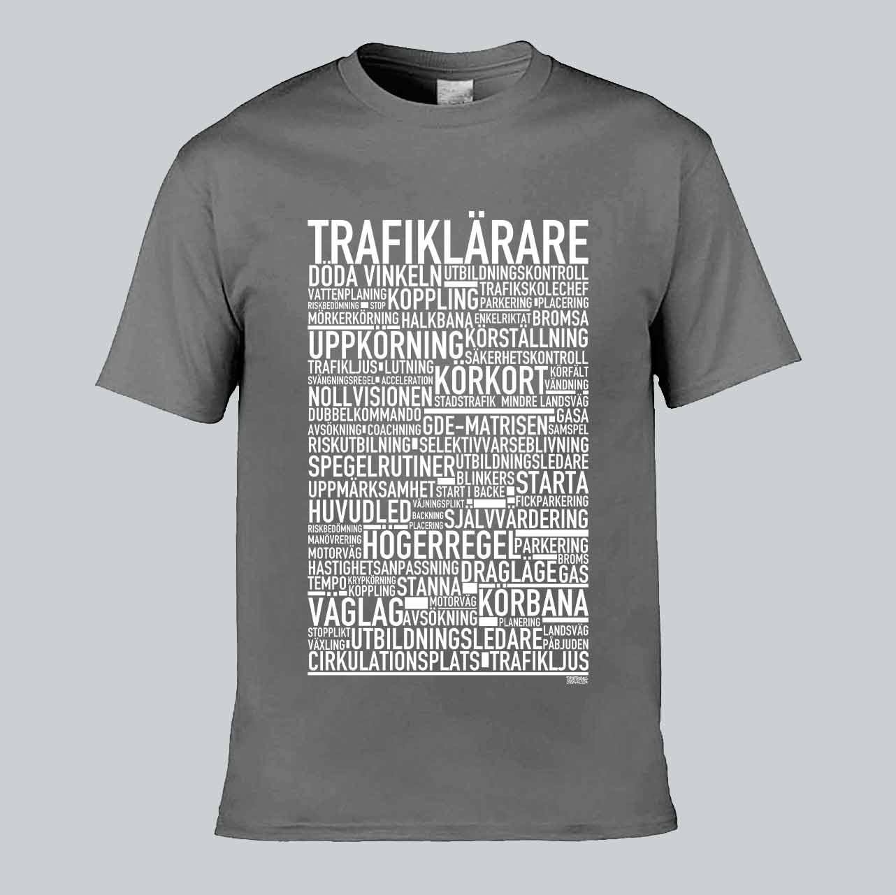 Trafiklärare Text T-shirt