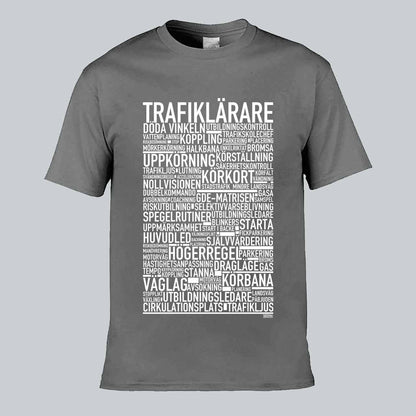 Trafiklärare Text T-shirt