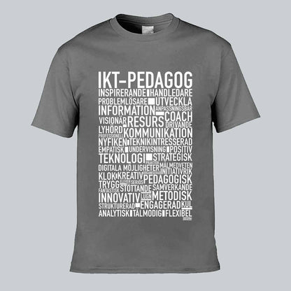 IKT-Pedagog Text T-shirt