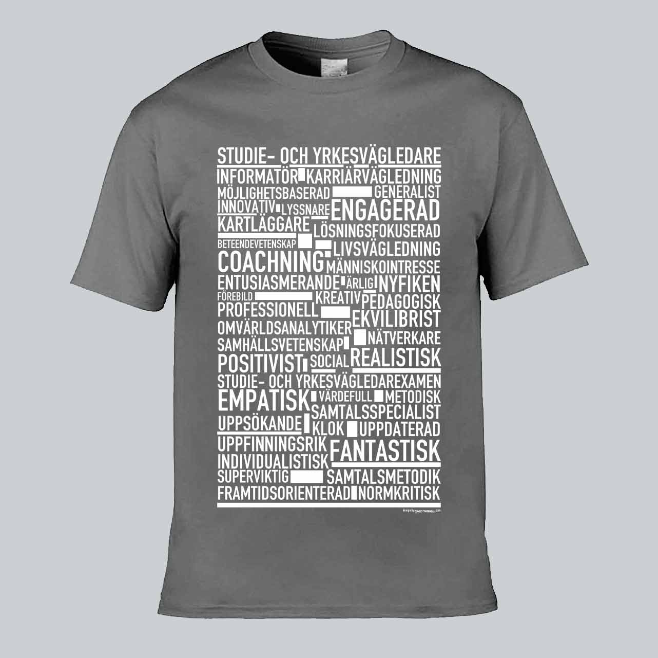 Studie- och Yrkesvägledare Text T-shirt