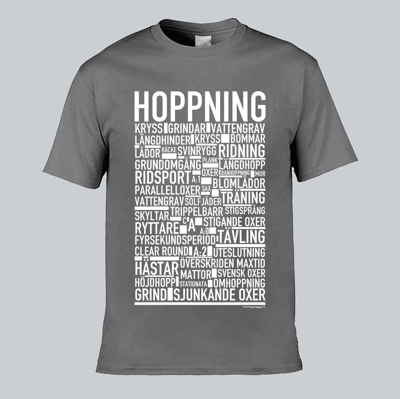 Hoppning Text T-shirt