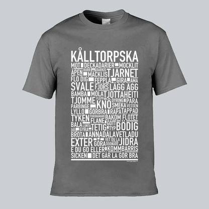 Kålltorpska Dialekt Text T-shirt