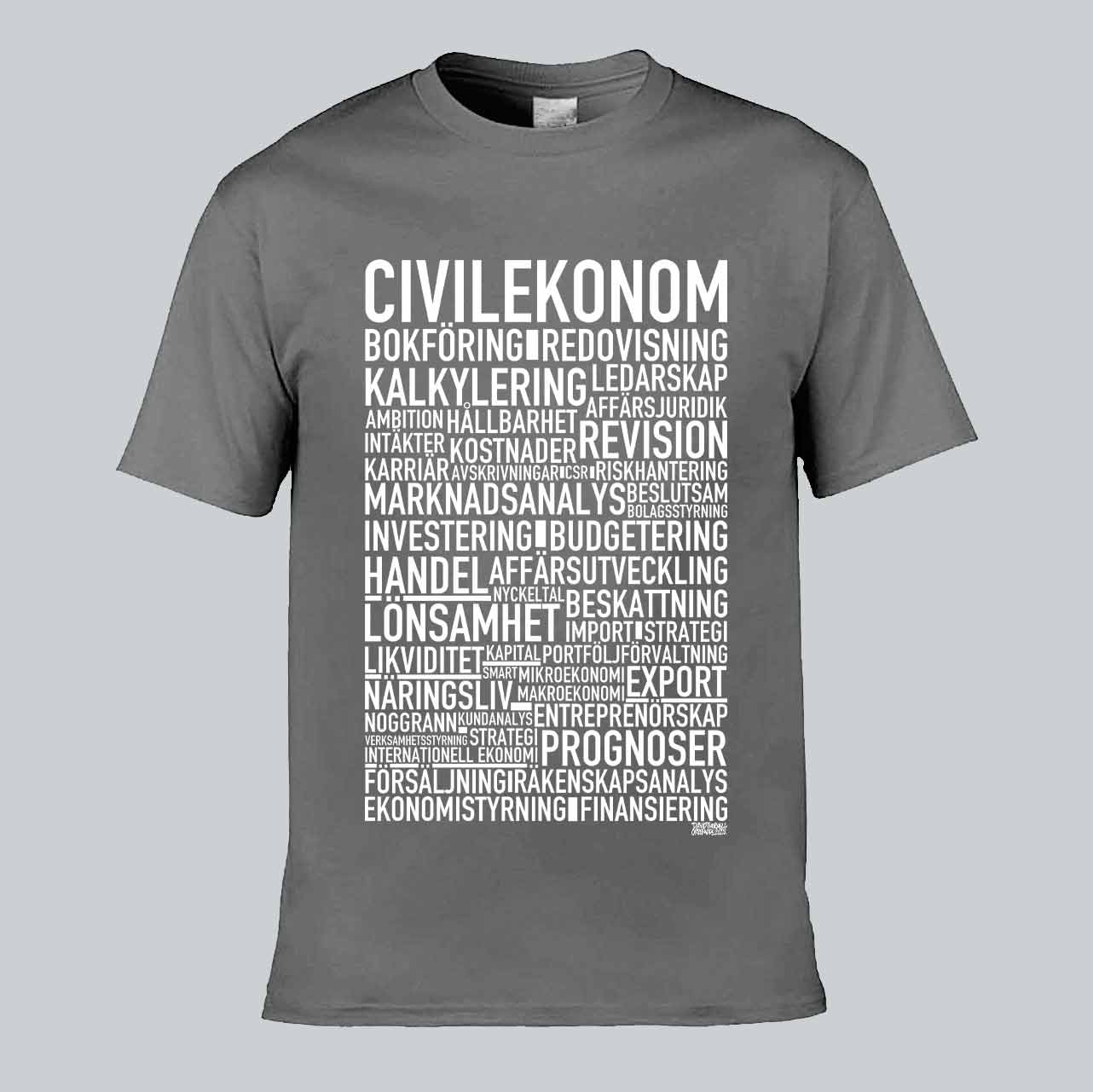 Civilekonom Text T-shirt