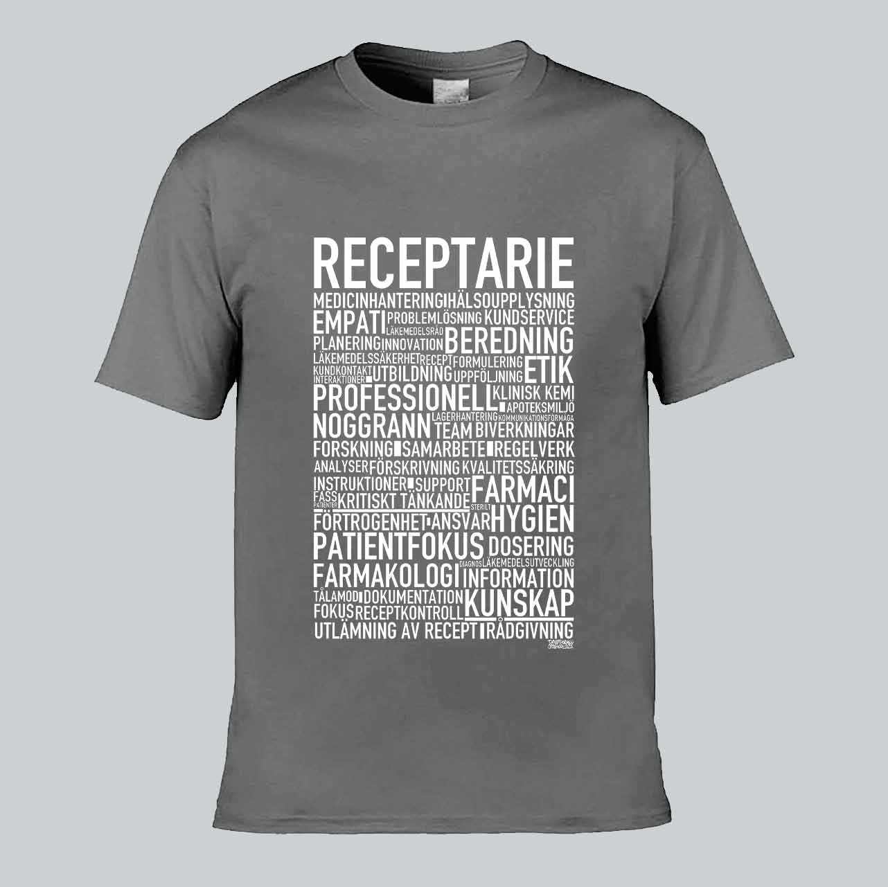 Receptarie Text T-shirt