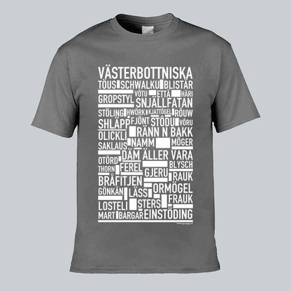 Västerbottniska Dialekt Text T-shirt