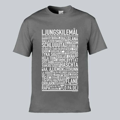 Ljungskilemål Dialekt Text T-shirt