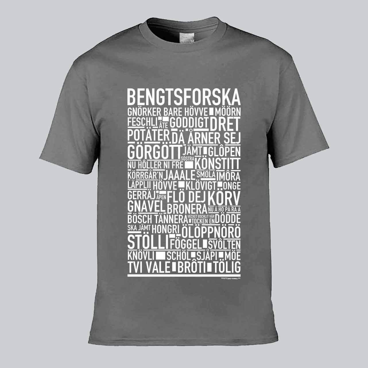 Bengtsforska Dialekt Text T-shirt