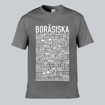 Boråsiska Dialekt Text T-shirt