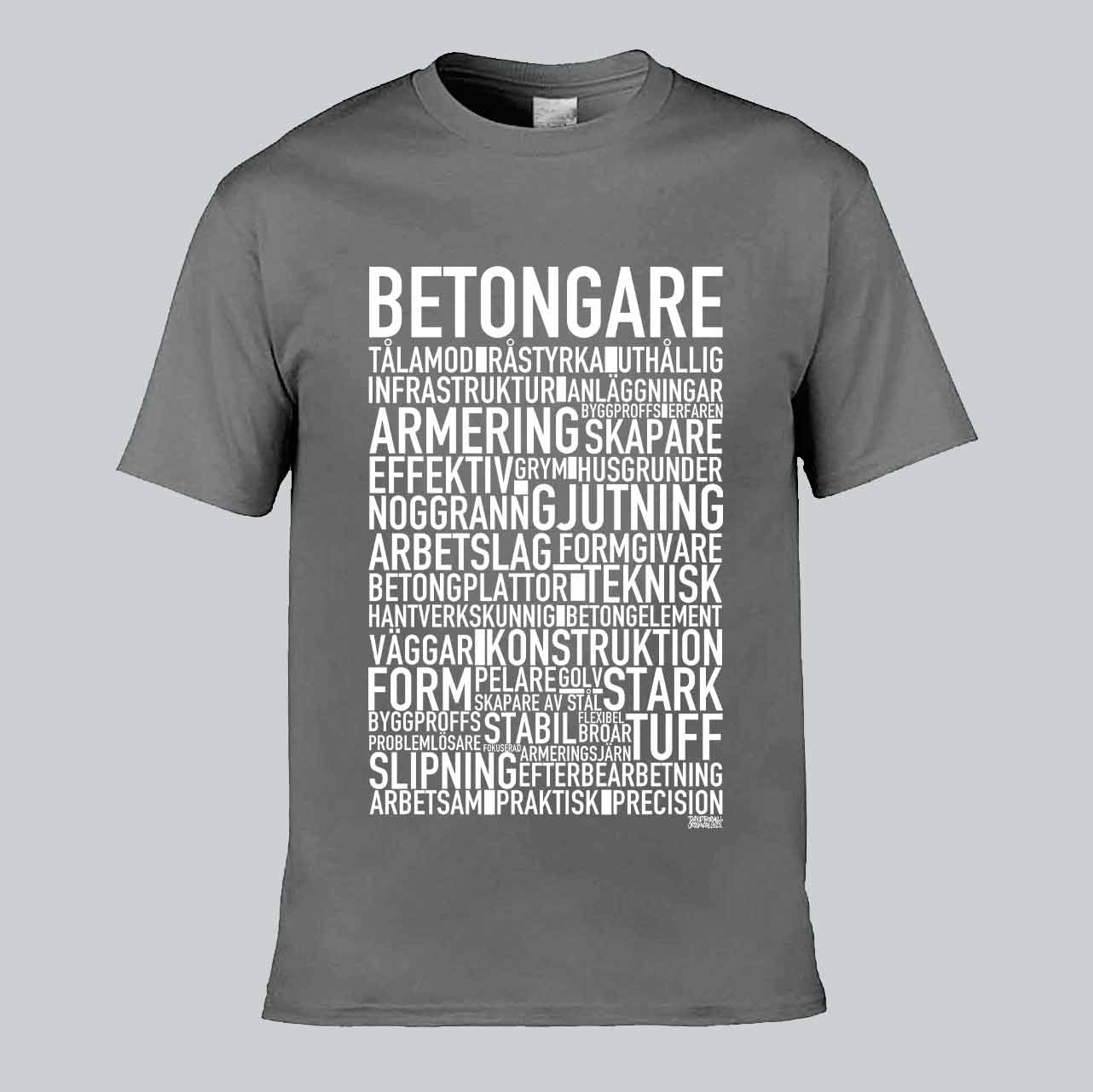 Betongare Text T-shirt