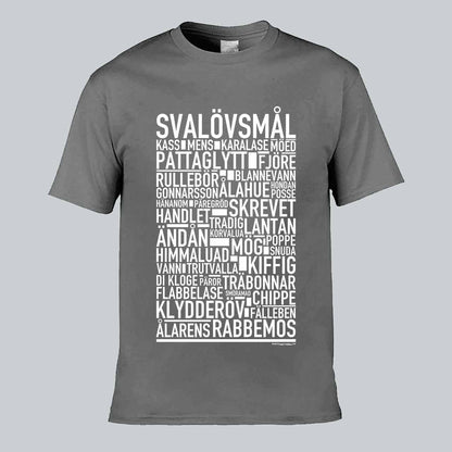 Svalövsmål Dialekt Text T-shirt