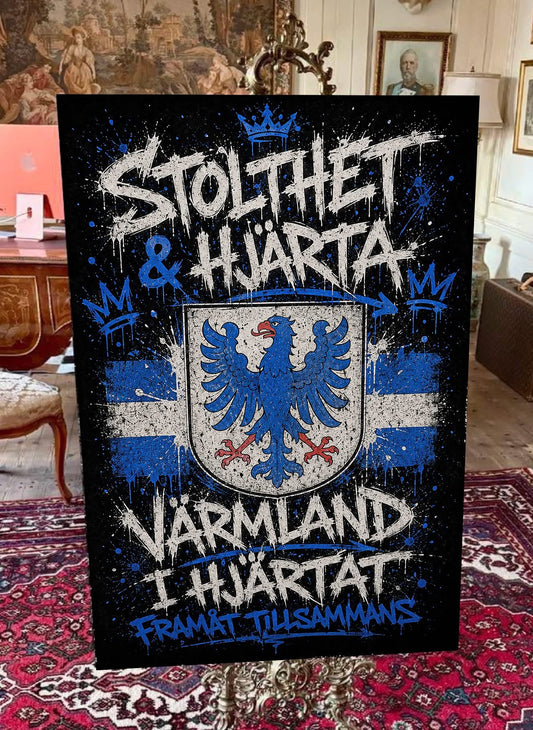 Värmland canvastavla 80x120cm