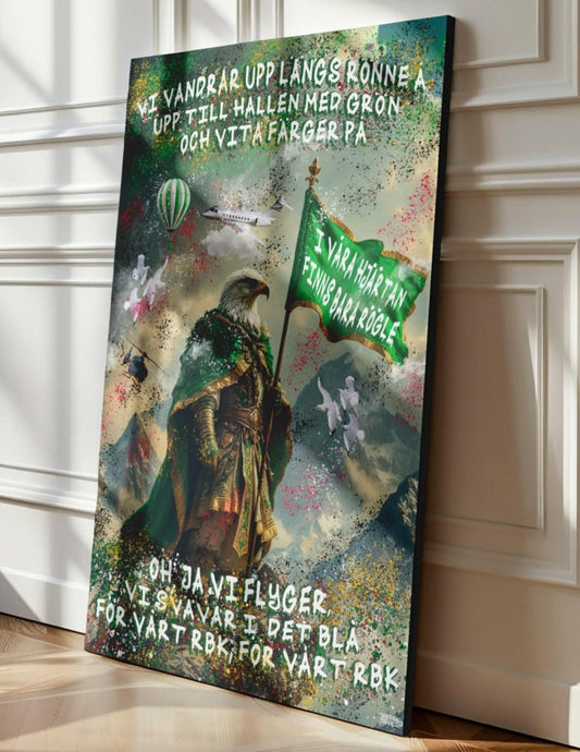 Rögle canvastavla 80x120cm