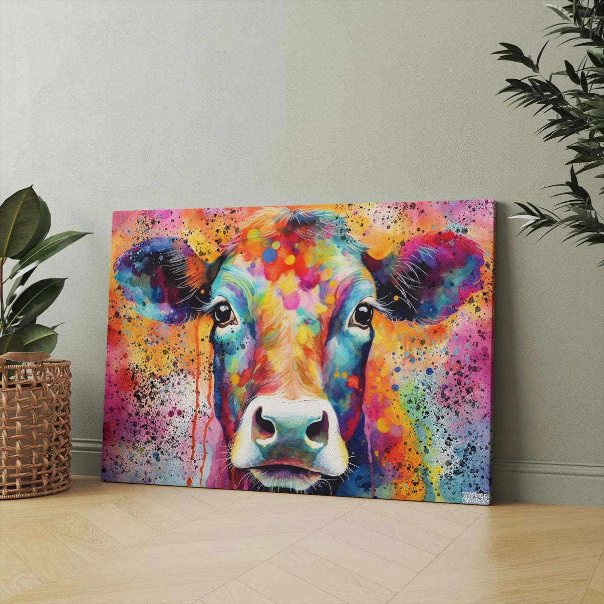 Kossa Färgglad Canvas