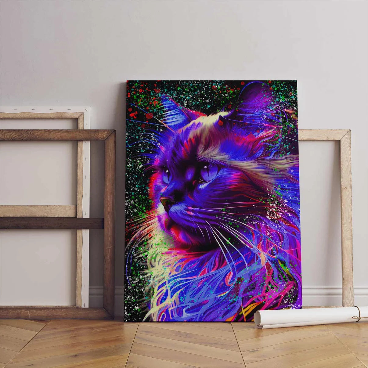 Katt Söt Canvas