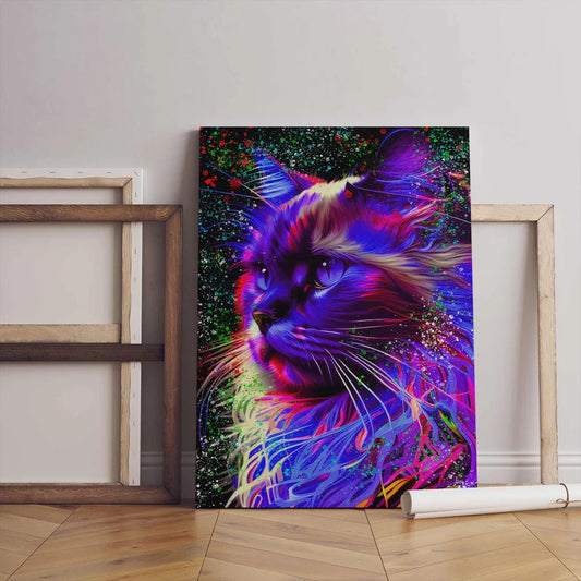 Katt Söt Canvas