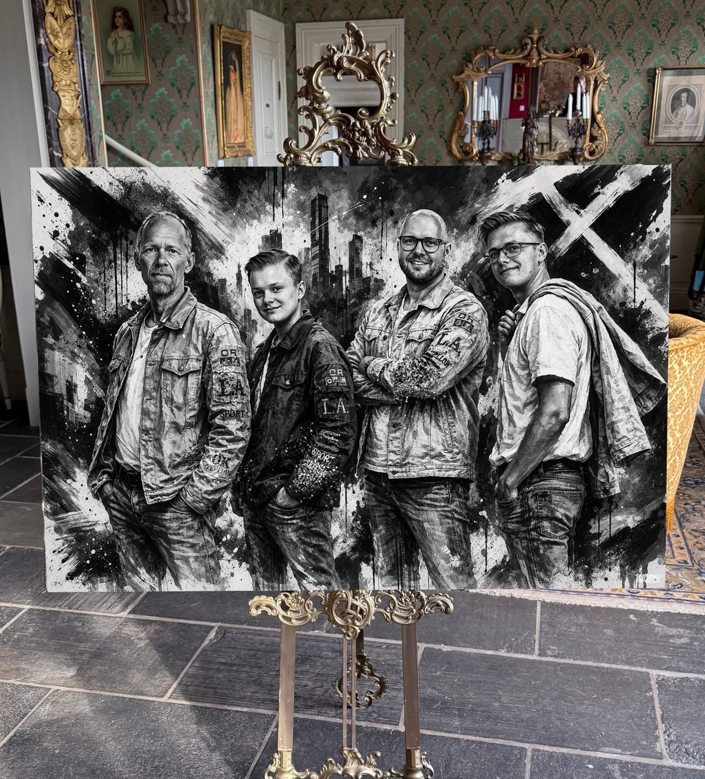 Rignells Canvastavla 80x120cm