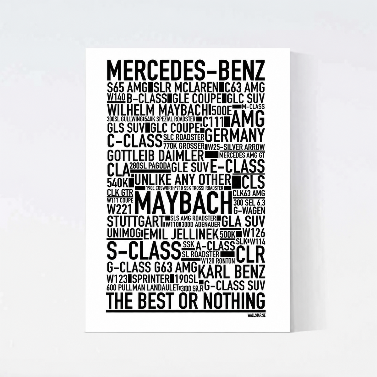 Mercedes-Benz Poster