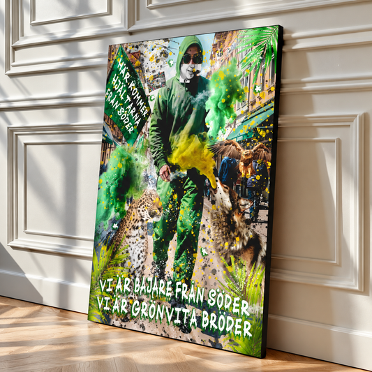 Hammarby Supporter Canvas