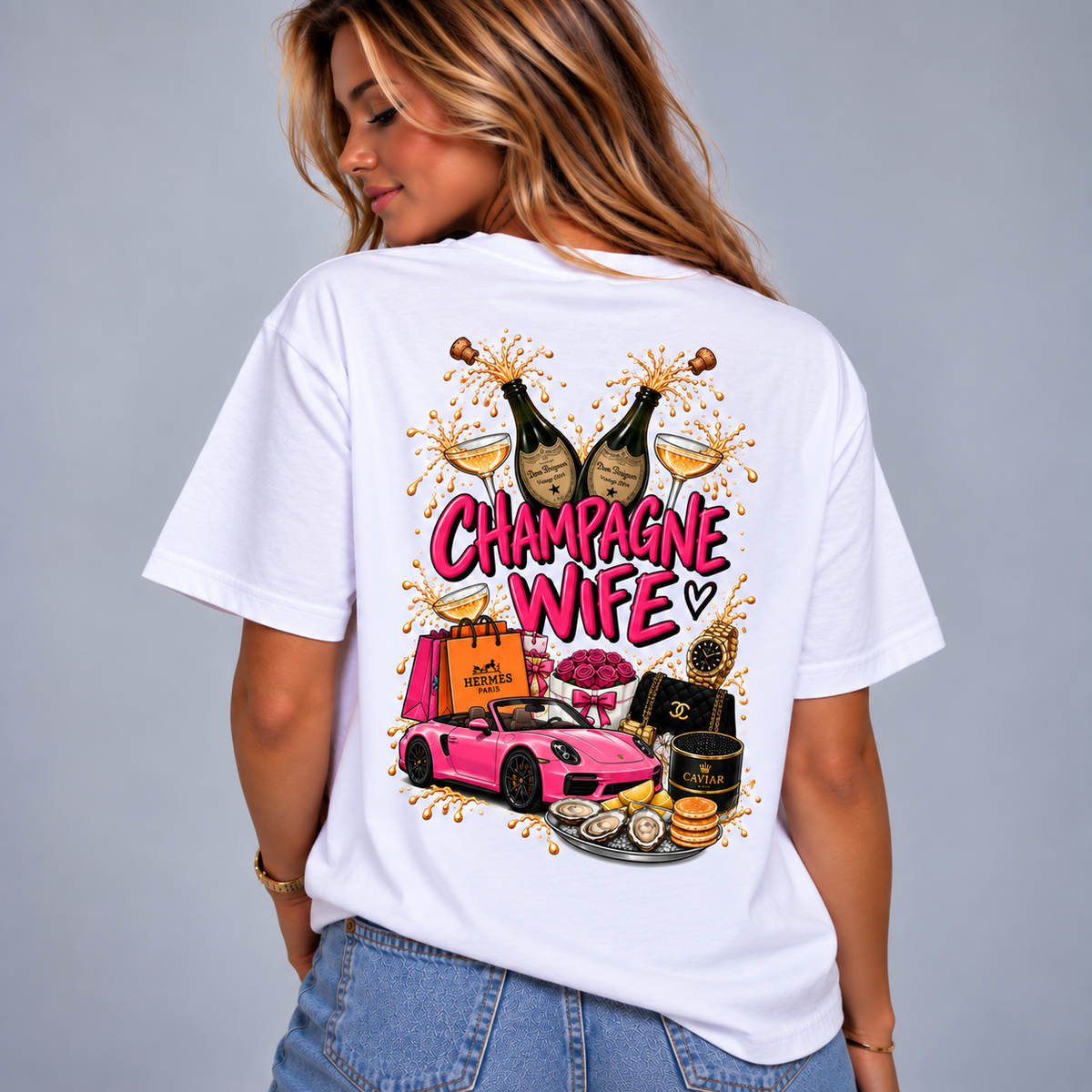 Champagne Wife T-shirt