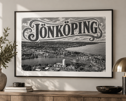 Jönköping Nostalgi Poster