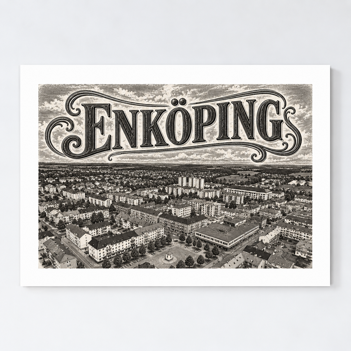 Enköping Nostalgi Poster