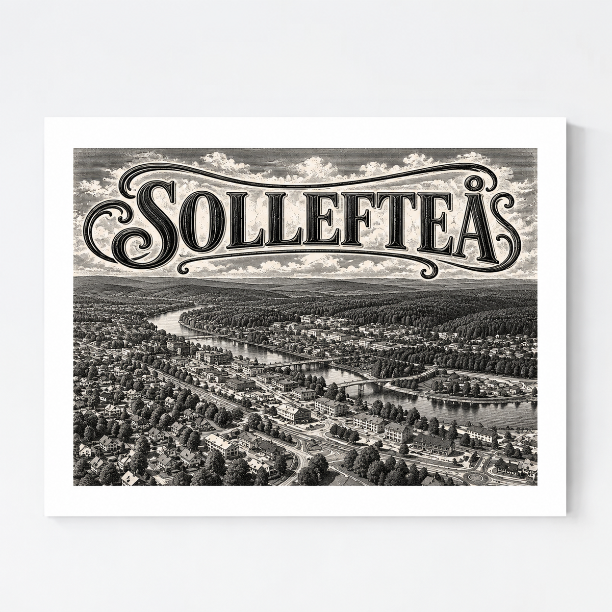 Sollefteå Nostalgi Poster