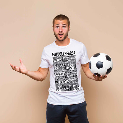 Fotbollsfarsa Text T-shirt