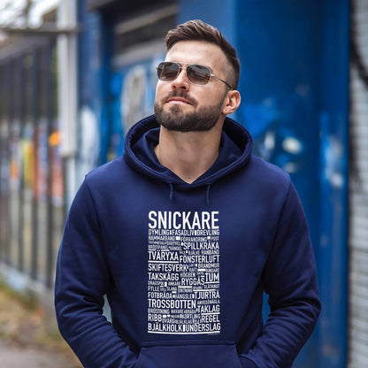 Snickare Text Hoodie