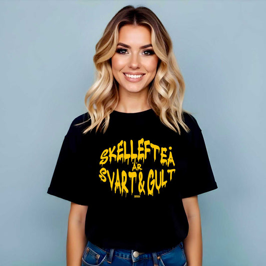 Skellefteå Är Svart & Gult T-shirt