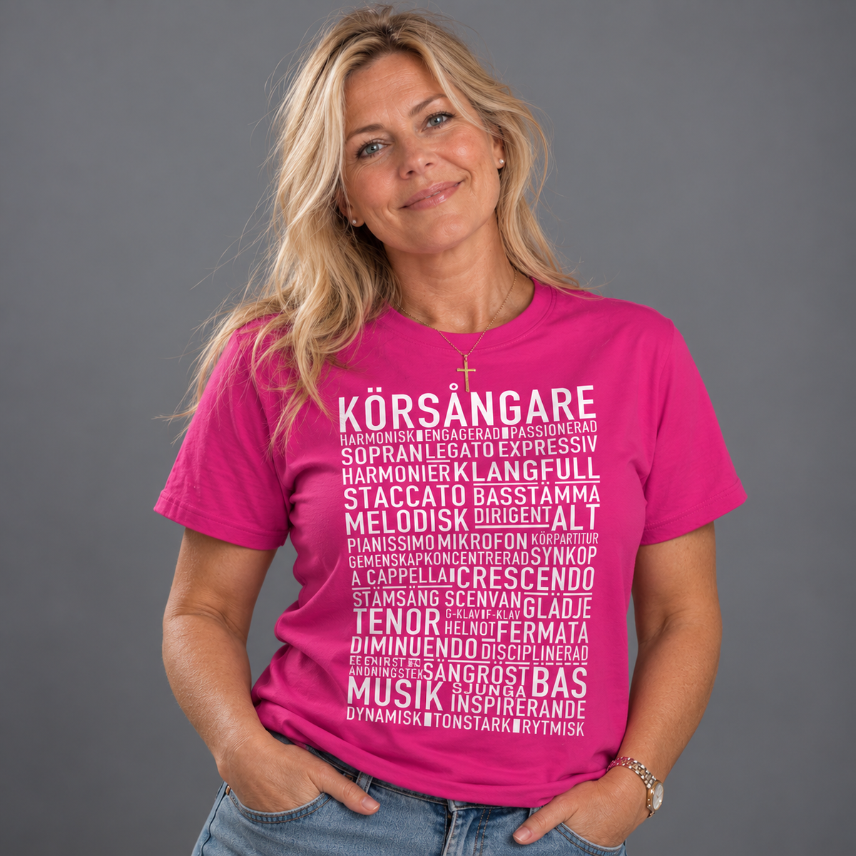 Körsångare Text T-shirt