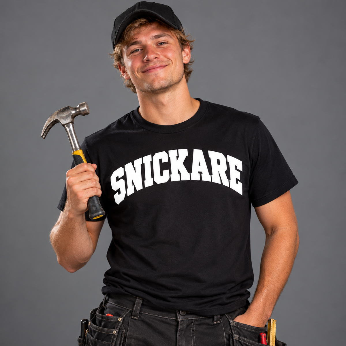 Snickare College Text T-shirt