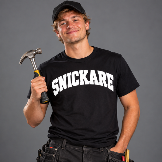 Snickare College Text T-shirt