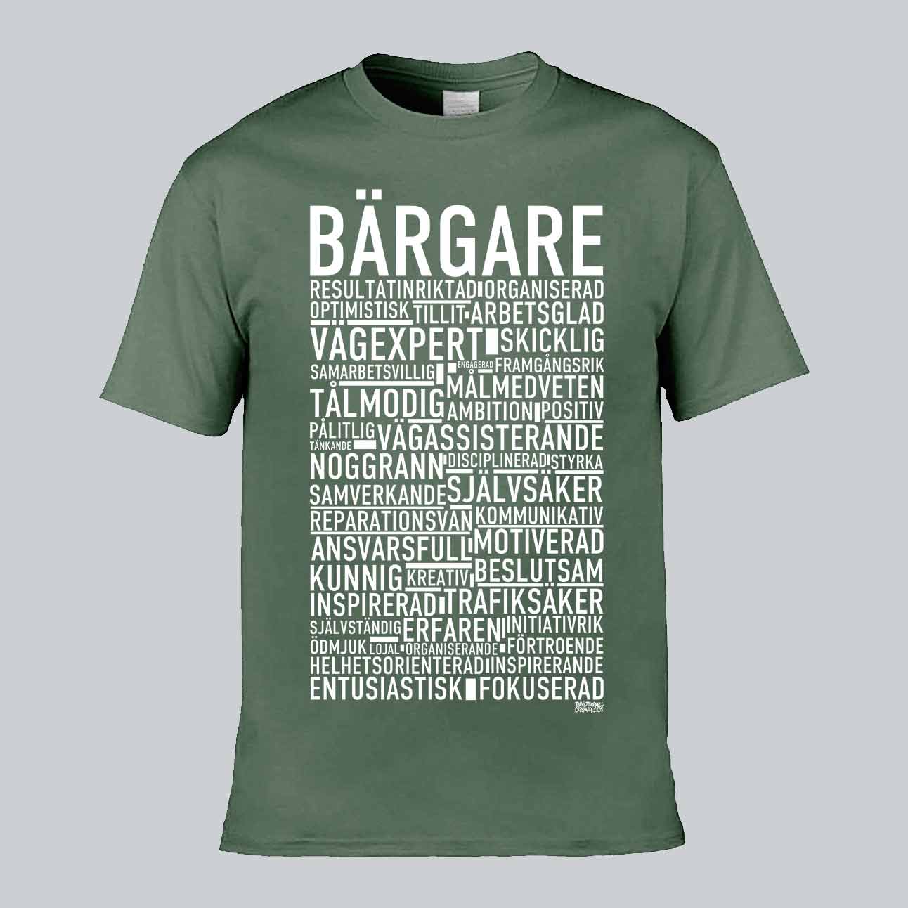 Bärgare Text T-shirt