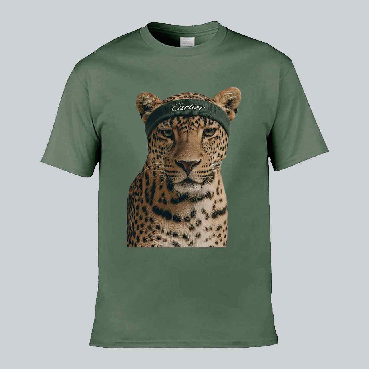 Leopard Sweatband T-shirt