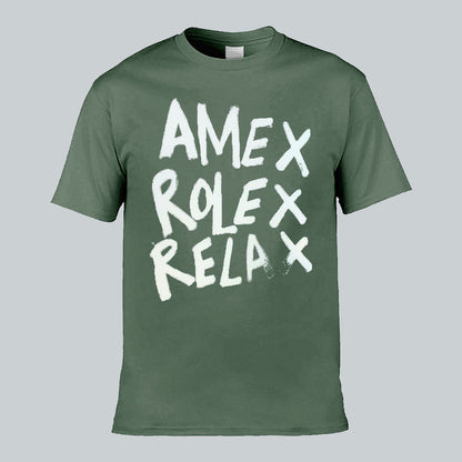 Amex Rolex Relax T-shirt