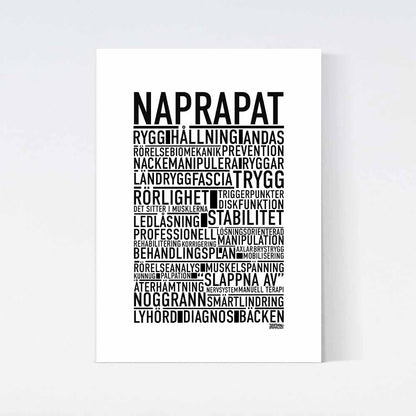 Naprapat Text Poster