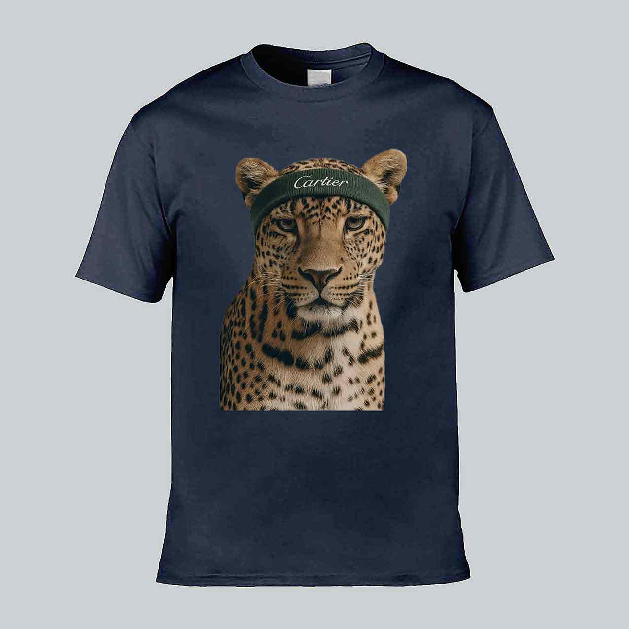 Leopard Sweatband T-shirt