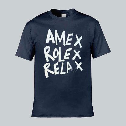 Amex Rolex Relax T-shirt